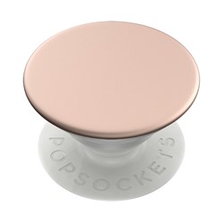 Popsockets - Popgrips Swappable Aluminum Premium Device Stand And Grip - Rose Gold