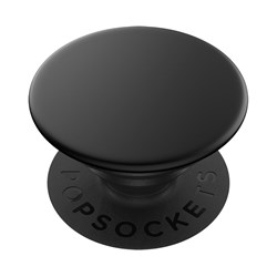 Popsockets - Popgrips Swappable Aluminum Premium Device Stand And Grip - Black Popsockets - Popgrips Swappable Aluminum Premium Device Stand And Grip - Black