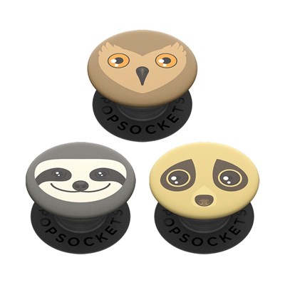 Popsockets - Popminis Device Stand And Grip Three Pack - Creature Comfort