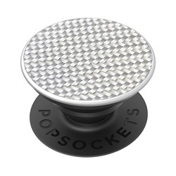 Popsockets - Popgrips Swappable Premium Device Stand And Grip - Genuine Metal Fiber