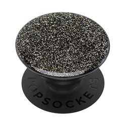 Popsockets - Popgrips Swappable Premium Device Stand And Grip - Glitter Black