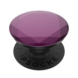 Popsockets - Popgrips Swappable Metallic Diamond Premium Device Stand And Grip -  Mystic Violet