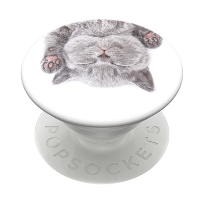 Popsockets - Popgrips Swappable Nature Device Stand And Grip - Cat Nap