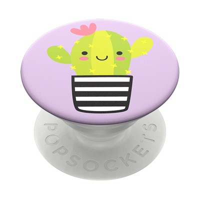Popsockets - Popgrips Swappable Nature Device Stand And Grip - Cactus Pal