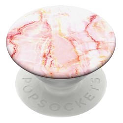 Popsockets - Popgrips Swappable Nature Device Stand And Grip - Rose Marble Popsockets - Popgrips Swappable Nature Device Stand And Grip - Rose Marble
