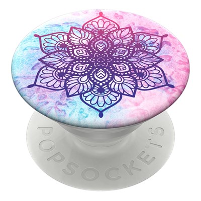 Popsockets - Popgrips Swappable Abstract Device Stand And Grip - Rainbow Nirvana