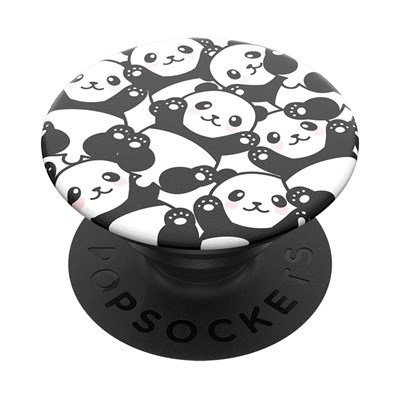 Popsockets - Popgrips Swappable Nature Device Stand And Grip - Pandamonium