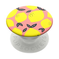 Popsockets - Popgrips Swappable Nature Device Stand And Grip - Lemon Drop