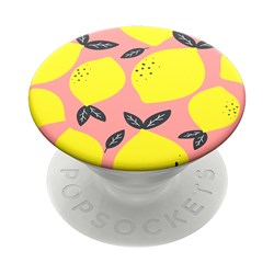 Popsockets - Popgrips Swappable Nature Device Stand And Grip - Lemon Drop Popsockets - Popgrips Swappable Nature Device Stand And Grip - Lemon Drop