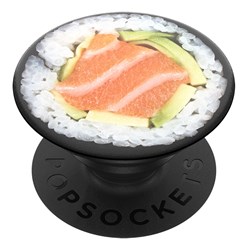 Popsockets - Popgrips Swappable Abstract Device Stand And Grip - Salmon Roll