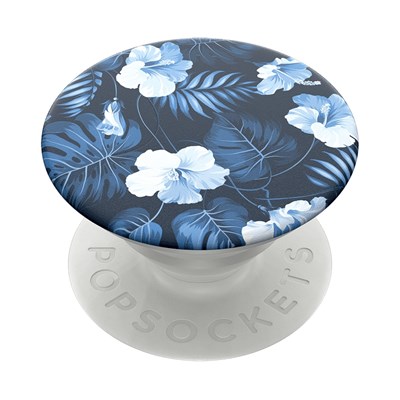 Popsockets - Popgrips Swappable Nature Device Stand And Grip - Blue Island