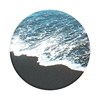 Popsockets - Popgrips Swappable Nature Device Stand And Grip - Black Sand Beach Image 2