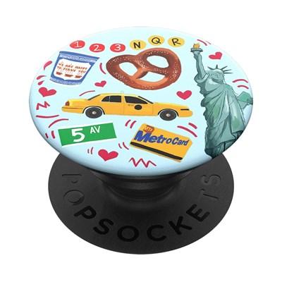 Popsockets - Popgrips Swappable Nature Device Stand And Grip - New York