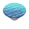 Popsockets - Poptops Swappable Device Stand And Grip Topper - Blue Tidal Wave Image 1
