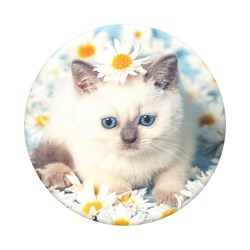 Popsockets - Poptops Swappable Device Stand And Grip Topper - Purr-fect Flower
