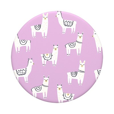 Popsockets - Poptops Swappable Device Stand And Grip Topper - Lotsa Llama
