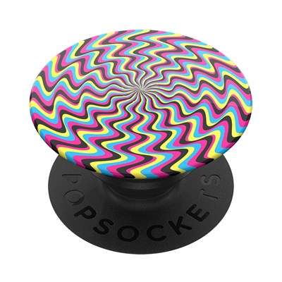 Popsockets - Popgrips Swappable Twist Premium Device Stand And Grip - Carnival Swirl