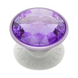 Popsockets - Popgrips Premium Swappable Device Stand And Grip - Disco Crystal Orchid