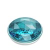 Popsockets - Popgrips Premium Swappable Device Stand And Grip - Disco Crystal Blue Image 1