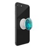 Popsockets - Popgrips Premium Swappable Device Stand And Grip - Disco Crystal Blue Image 2