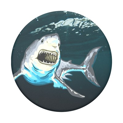 Popsockets - Poptops Swappable Device Stand And Grip Topper - Great White