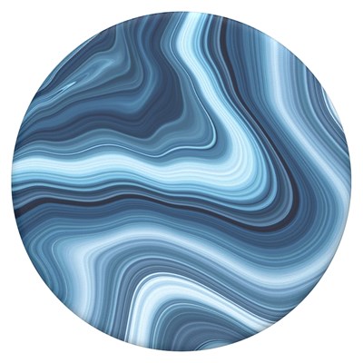 Popsockets - Poptops Swappable Device Stand And Grip Topper - Oceanic Agate