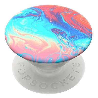 Popsockets - Popgrips Swappable Device Stand And Grip - Color Riot
