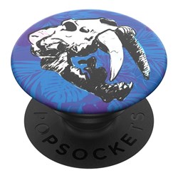 Popsockets - Popgrips Swappable Device Stand And Grip - Sabertooth Skull