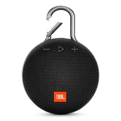 Jbl - Clip 3 Waterproof Bluetooth Speaker - Black