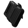 Samsung Asmyna Advanced Armor Stand Protector Cover Combo with Black Holster - Black Image 3