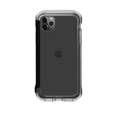 Element Case Rail Case for iPhone 11 Pro Max and XS Max - Clear and Solid Black