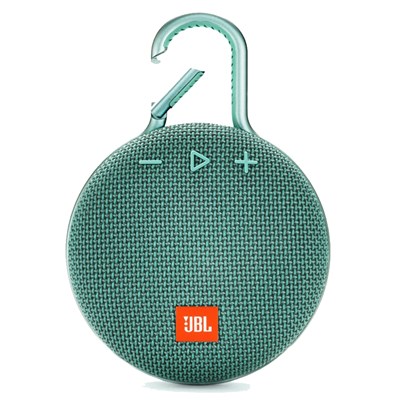 Jbl - Clip 3 Waterproof Bluetooth Speaker - Teal
