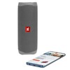 Jbl - Flip 5 Waterproof Bluetooth Speaker - Grey Image 3