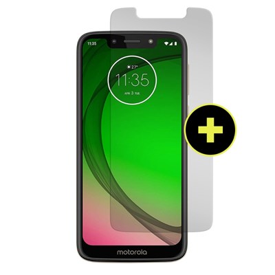 Gadget Guard Black Ice Plus Edition Tempered Glass Screen Guard For Motorola Moto G7 Play
