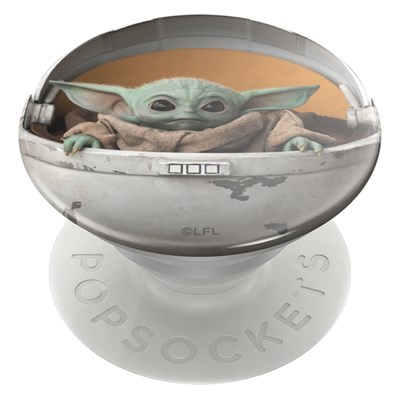 Popsockets - Popgrip Licensed Swappable Device Stand And Grip - Baby Yoda Pod