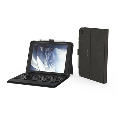 Apple Zagg Messenger Folio Non-backlit Bluetooth Keyboard Case - Charcoal 103003159