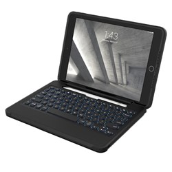 Zagg - Rugged Book Go Keyboard And Case - Black