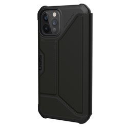 Apple Compatible Urban Armor Gear (uag) - Metropolis Folio Wallet Case - Black  112356113840