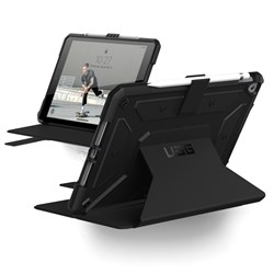 Urban Armor Gear (uag) - Metropolis Case With Hand Strap For Apple Ipad 10.2 - Black