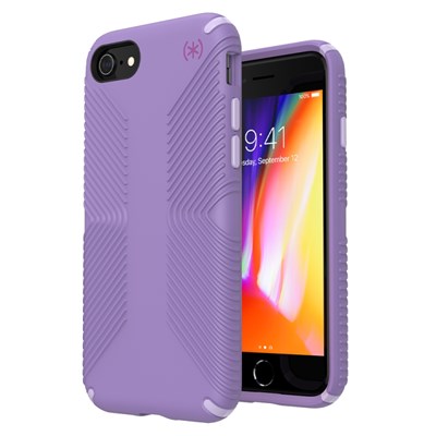 Apple Speck Presidio Grip Case - Marabou Purple And Plum 136210-9138