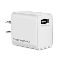 HyperGear Single USB Fast Charge Wall Charger - UL Certified