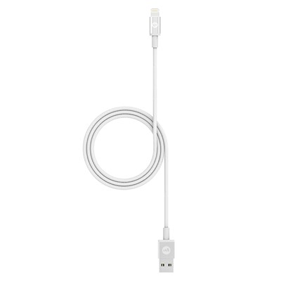 Mophie - Type A To Apple Lightning Cable 3ft - White