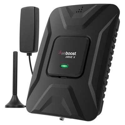 Weboost - Drive X Multi-device Cellular Signal Booster - Black