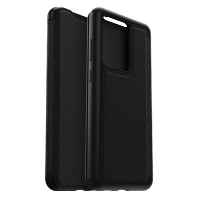 Samsung Otterbox Strada Leather Folio Protective Case - Shadow Black  77-64224