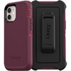 Apple Otterbox Defender Rugged Interactive Case and Holster - Berry Potion Pink 77-65354 Image 2
