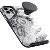 Apple Otterbox Pop Symmetry Series Rugged Case - White Marble Graphic Image 2