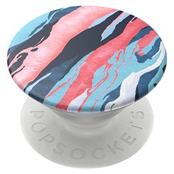 Popsockets - Popgrips Abstract Swappable Device Stand And Grip - Saturn Flow