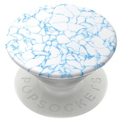 Popsockets - Popgrips Abstract Swappable Device Stand And Grip - Light Blue Quartz