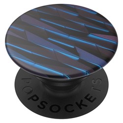 Popsockets - Popgrips Abstract Swappable Device Stand And Grip - Lightspeed Chrome