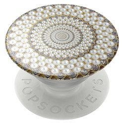 Popsockets - Popgrips Abstract Swappable Device Stand And Grip - Golden Pearls Gloss
